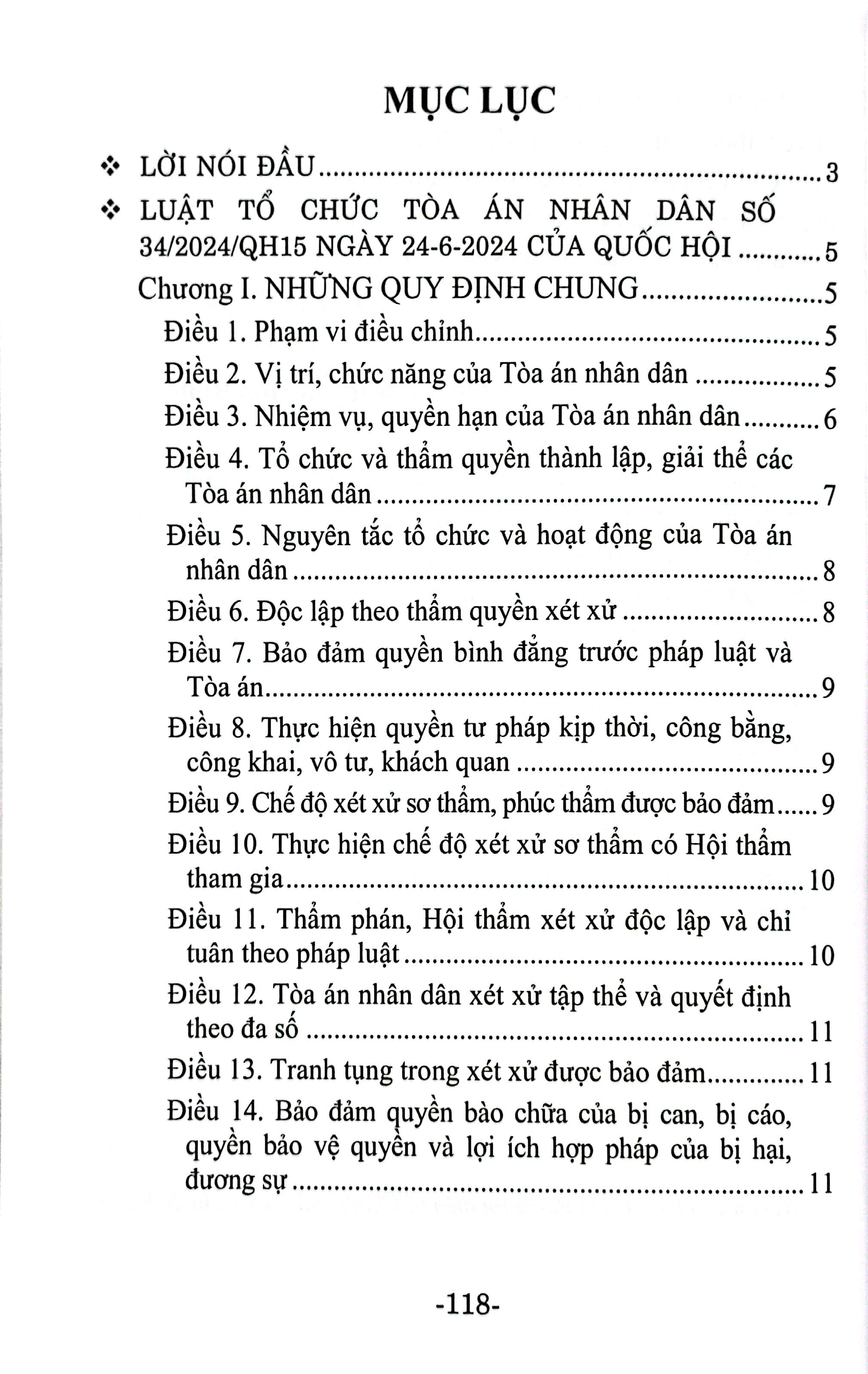 Bộ Luật Tổ Chức Tòa Án Nhân Dân (Được Quốc Hội Thông Qua Ngày 24-6-2024, Có Hiệu Lực Từ Ngày 01-01-2025) - Ảnh 3