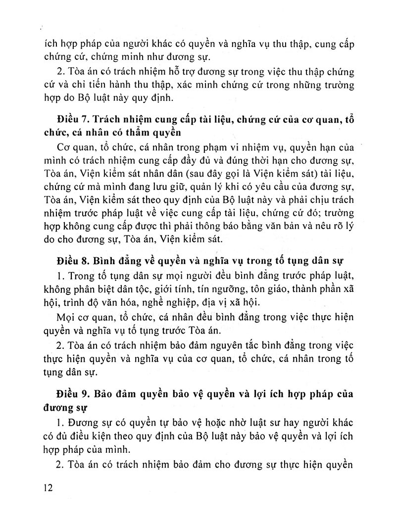 bộ luật tố tụng dân sự của nước cộng hòa xã hội chủ nghĩa việt nam (2016) - Ảnh 6