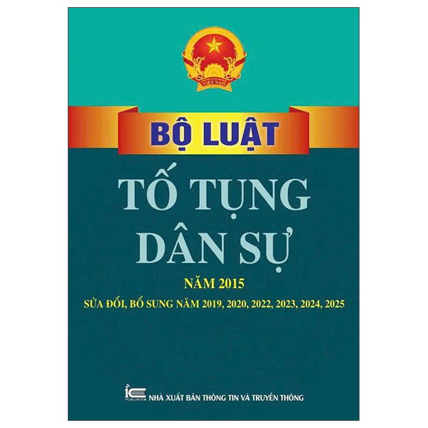 Bộ Luật Tố Tụng Dân Sự Năm 2015 (Sửa Đổi, Bổ Sung Năm 2019, 2020, 2022, 2023, 2024, 2025)