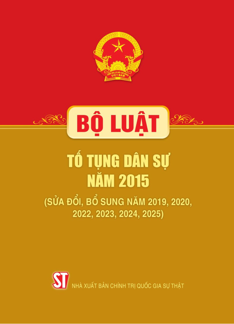 Bộ Luật Tố Tụng Dân Sự Năm 2015 (Sửa Đổi, Bổ Sung Năm 2019, 2020, 2022, 2023, 2024, 2025) - Ảnh 2