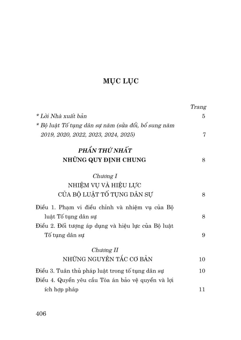 Bộ Luật Tố Tụng Dân Sự Năm 2015 (Sửa Đổi, Bổ Sung Năm 2019, 2020, 2022, 2023, 2024, 2025) - Ảnh 3