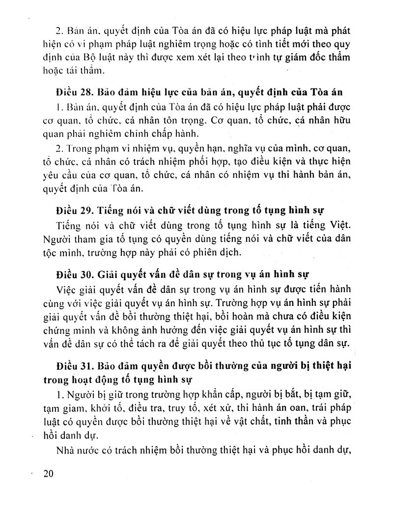 bộ luật tố tụng hình sự của nước cộng hoà xã hội chủ nghĩa việt nam (2016) - Ảnh 14