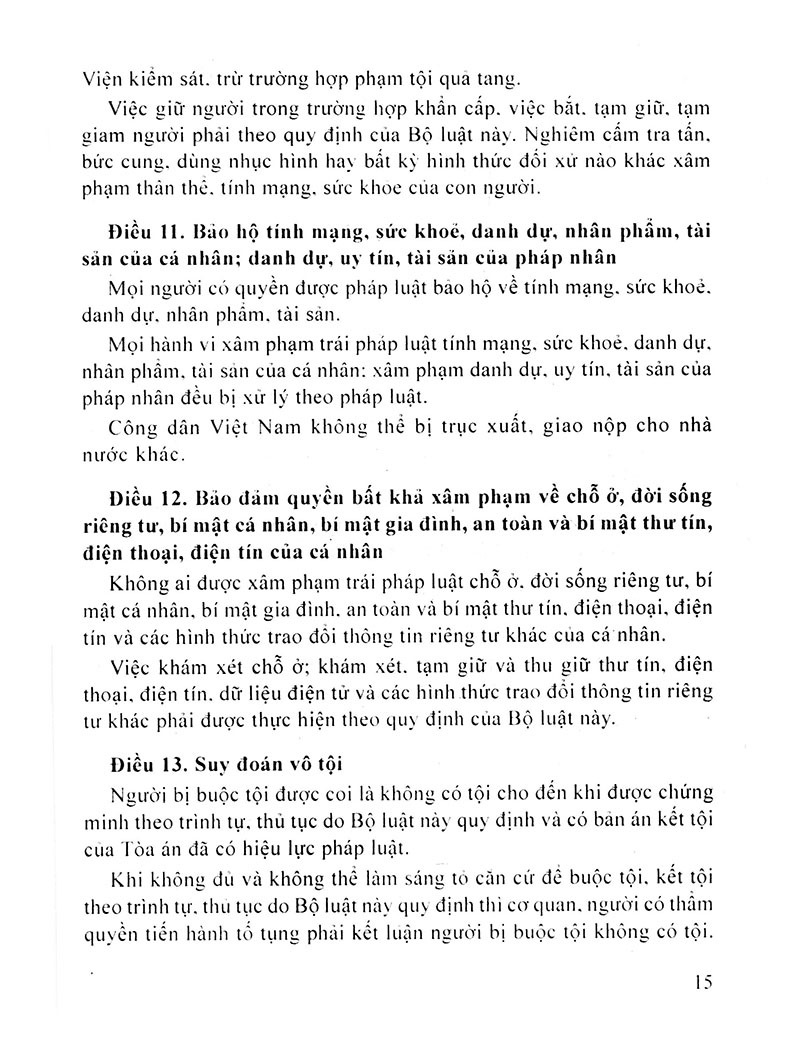 bộ luật tố tụng hình sự của nước cộng hoà xã hội chủ nghĩa việt nam (2016) - Ảnh 9