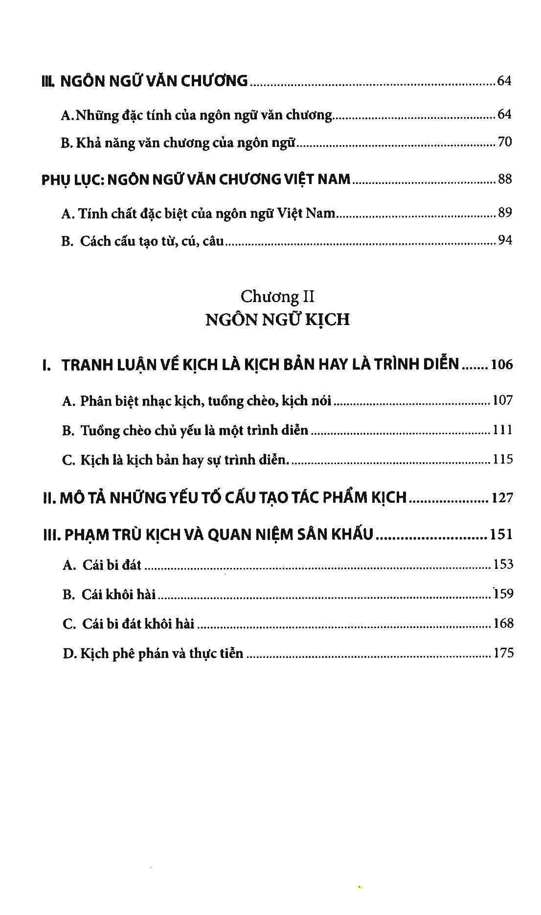 bộ lược khảo văn học ii - ngôn ngữ văn chương và kịch - Ảnh 4