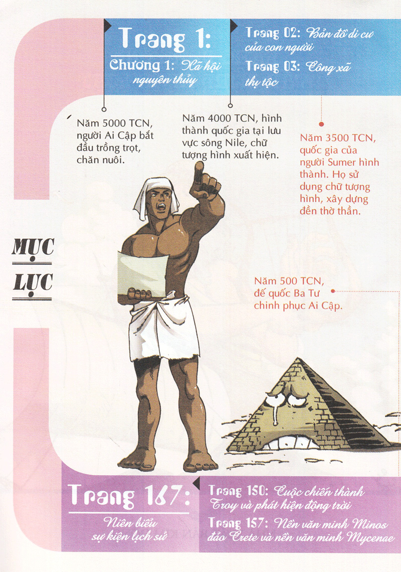 bộ lược sử thế giới bằng tranh - tập 1 - rạng đông của văn minh nhân loại (tái bản 2023) - Ảnh 2