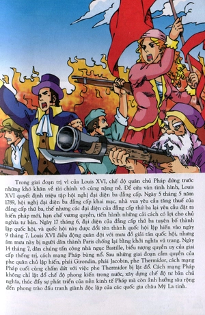 bộ lược sử thế giới bằng tranh - tập 11 - cách mạng pháp (tái bản 2023) - Ảnh 4