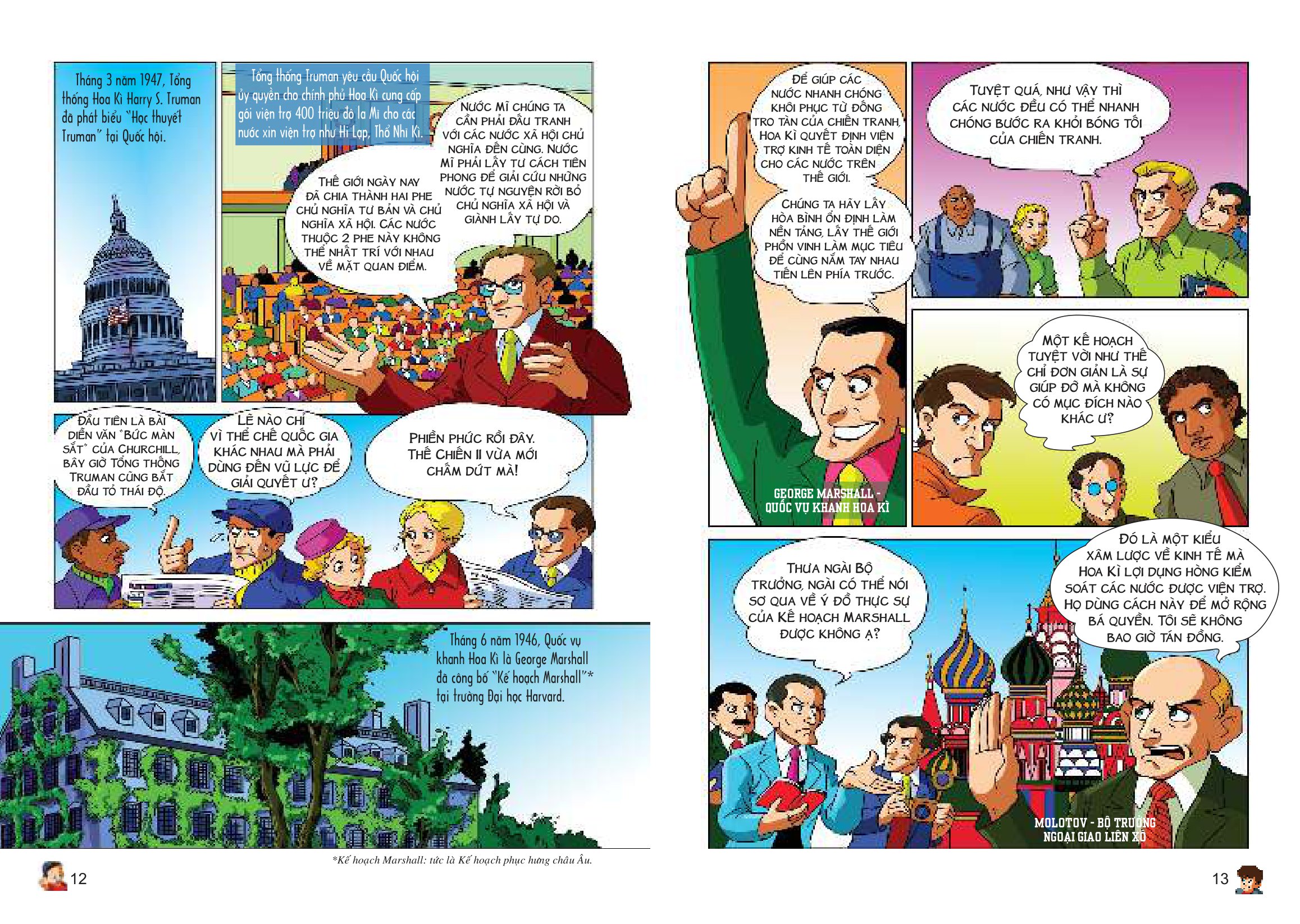 bộ lược sử thế giới bằng tranh - tập 17 - tranh chấp và hòa giải (tái bản 2023) - Ảnh 9