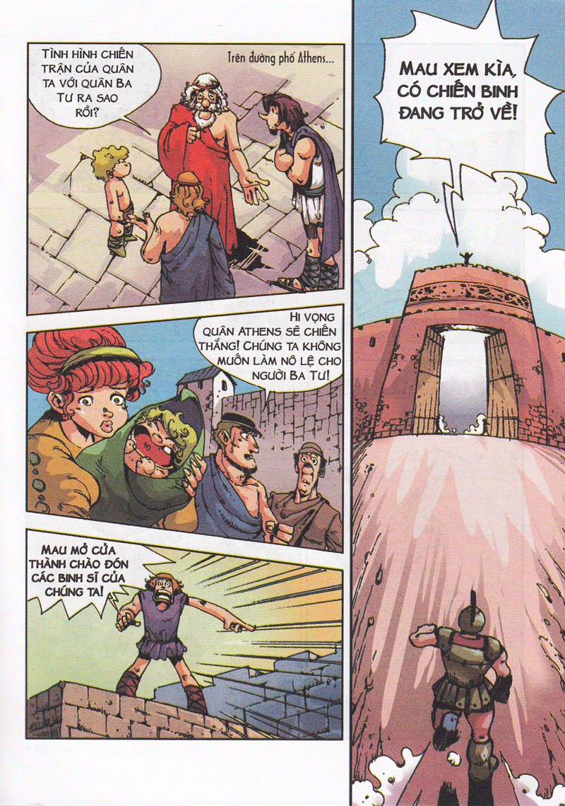 bộ lược sử thế giới bằng tranh - tập 2 - hy lạp và la mã cổ đại (tái bản 2023) - Ảnh 10