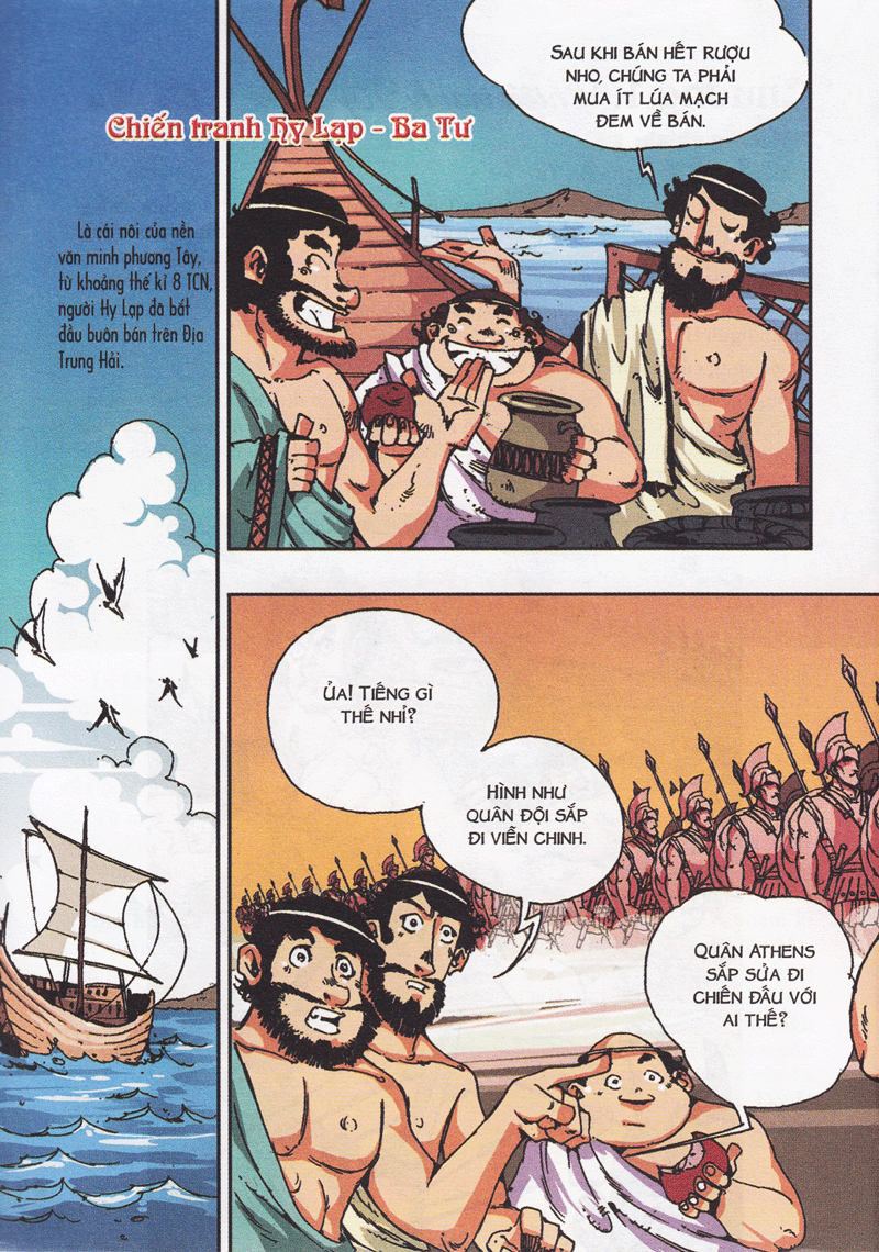 bộ lược sử thế giới bằng tranh - tập 2 - hy lạp và la mã cổ đại (tái bản 2023) - Ảnh 5
