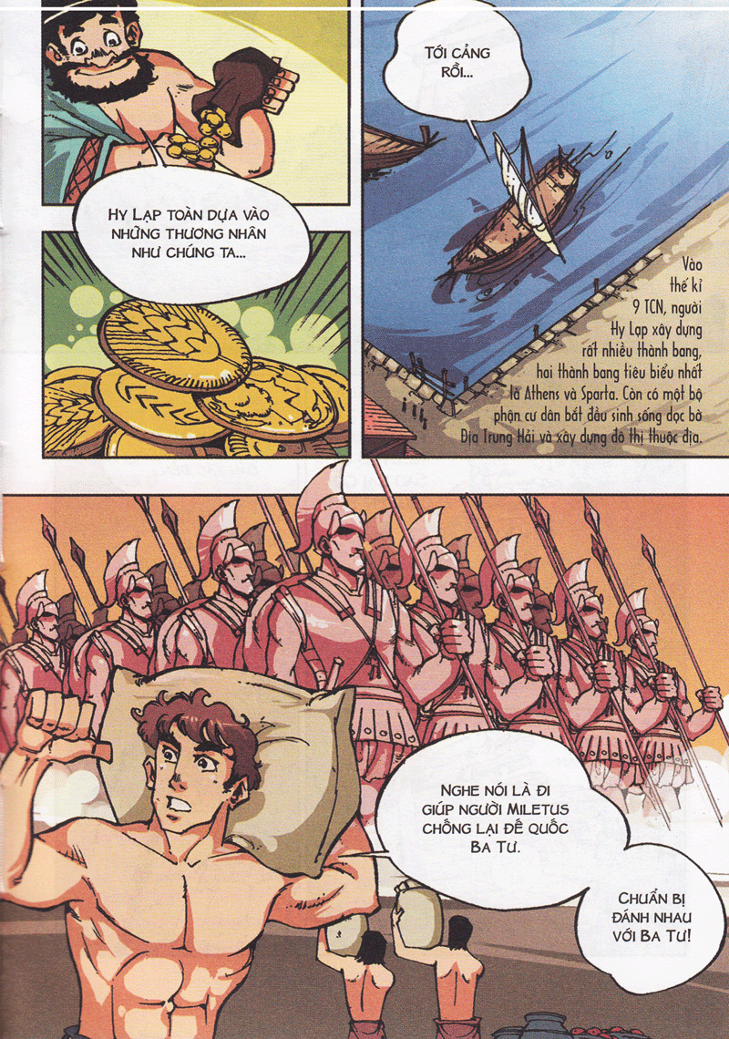 bộ lược sử thế giới bằng tranh - tập 2 - hy lạp và la mã cổ đại (tái bản 2023) - Ảnh 6
