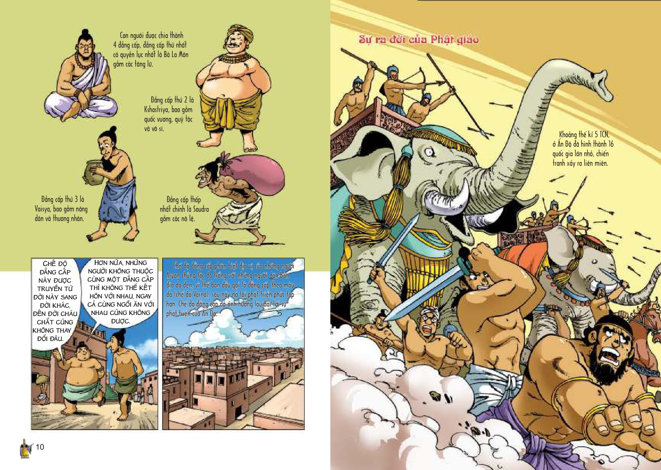 bộ lược sử thế giới bằng tranh - tập 3 - ấn độ và trung quốc cổ đại (tái bản 2023) - Ảnh 8