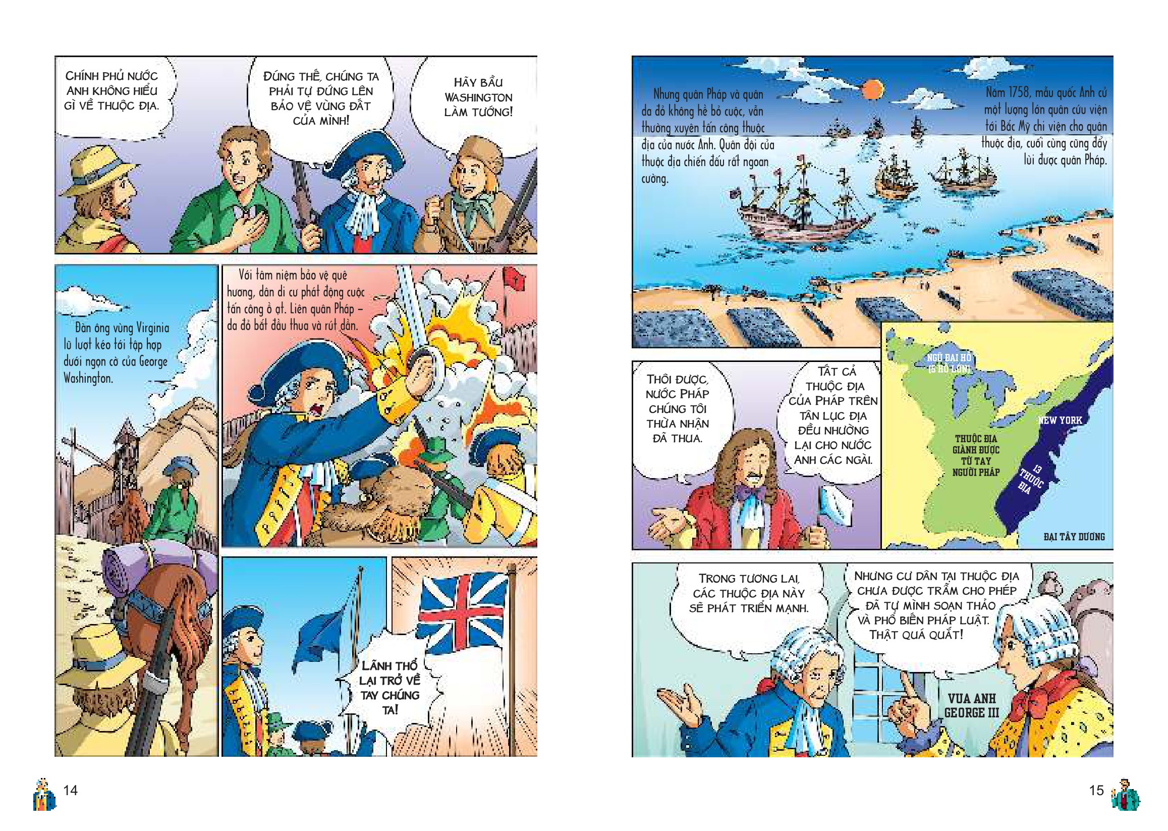 bộ lược sử thế giới bằng tranh - tập 8 - lịch sử hoa kỳ (tái bản 2023) - Ảnh 10