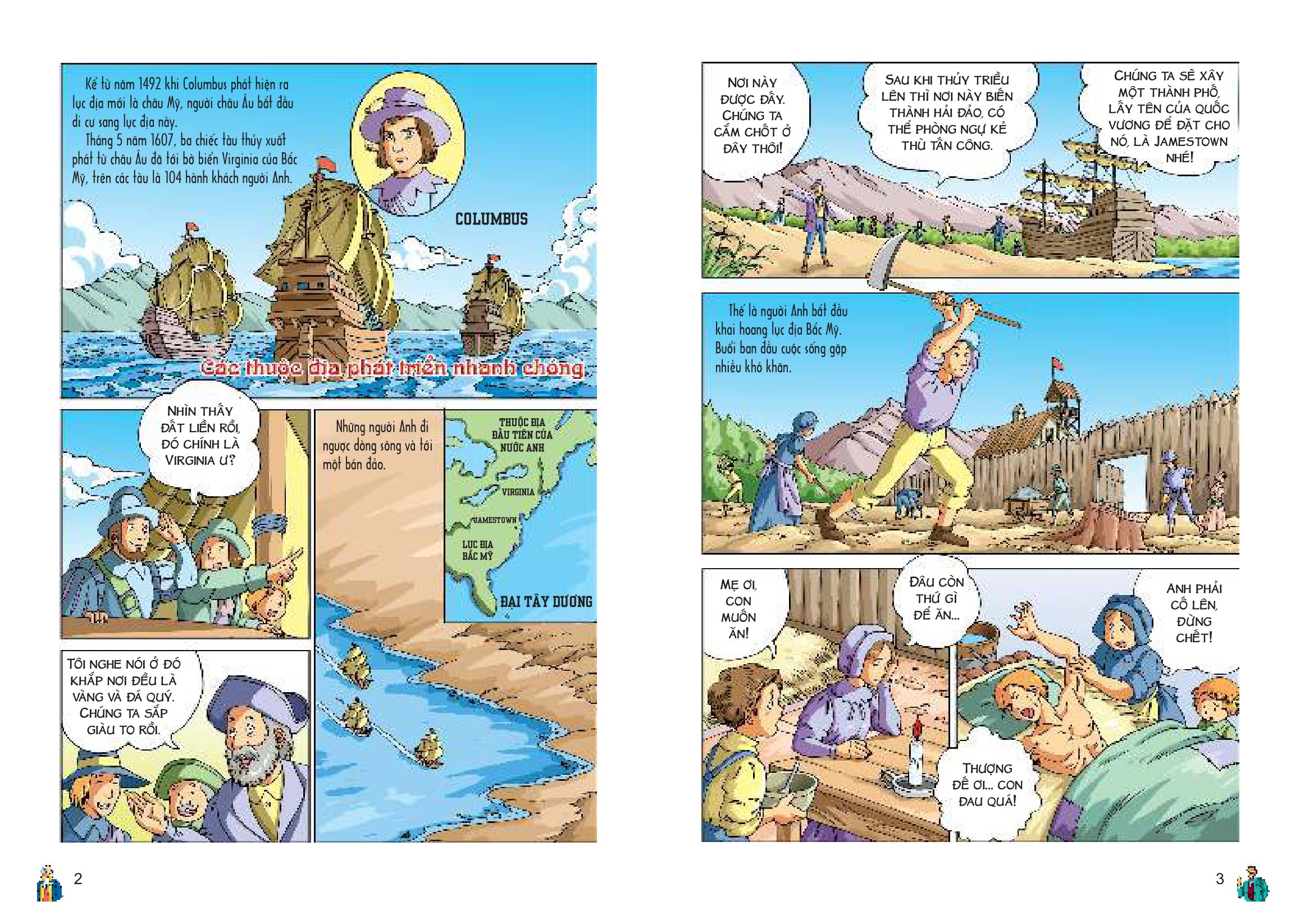 bộ lược sử thế giới bằng tranh - tập 8 - lịch sử hoa kỳ (tái bản 2023) - Ảnh 5