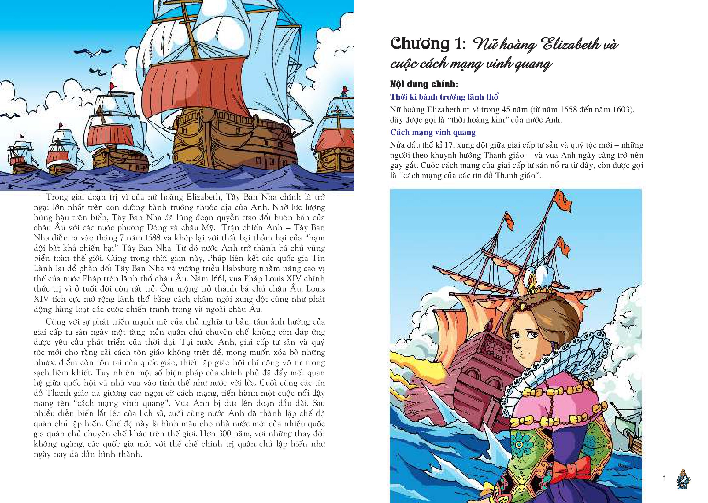 bộ lược sử thế giới bằng tranh - tập 9 - chế độ quân chủ chuyên chế ở châu âu (tái bản 2023) - Ảnh 4