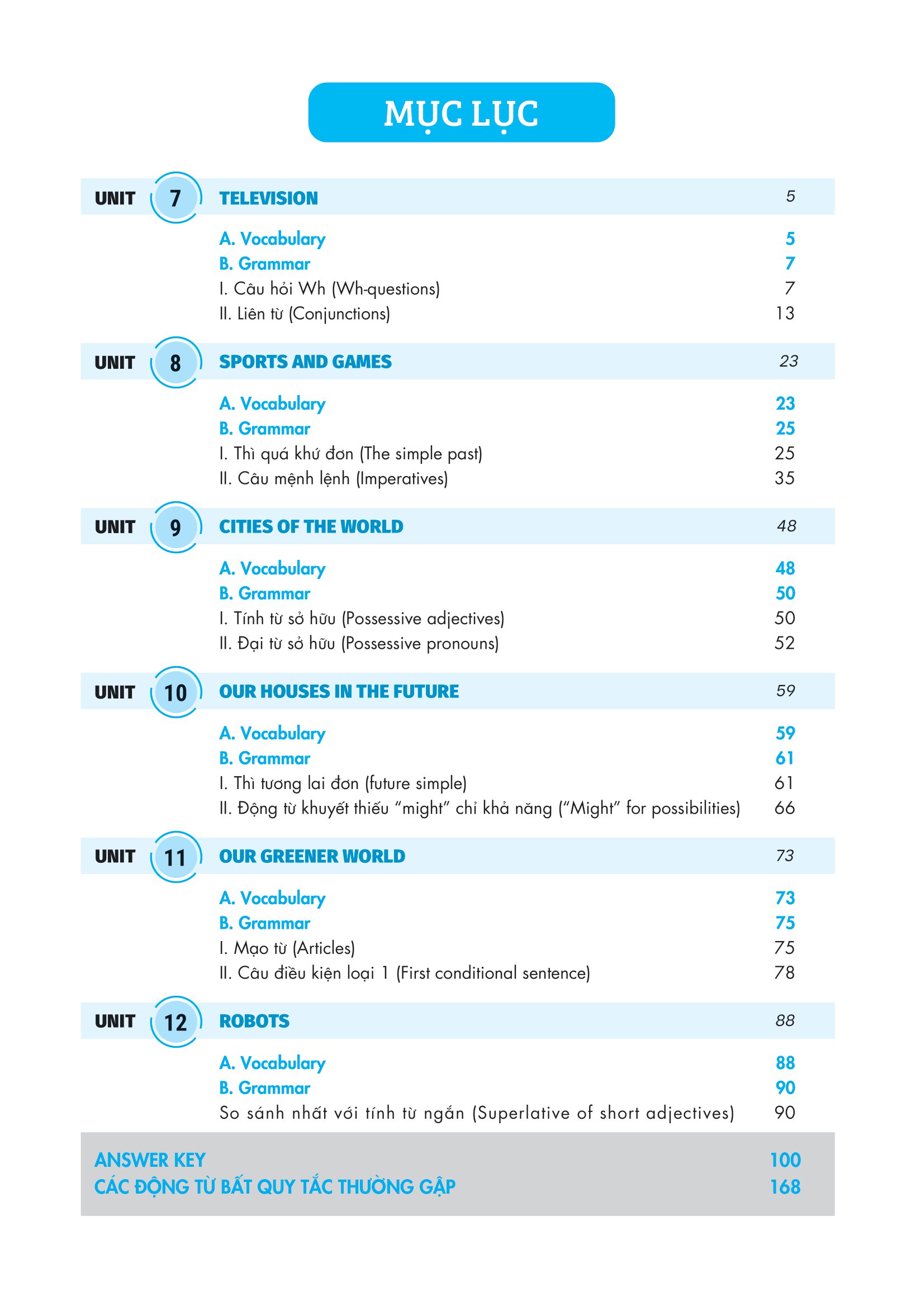 bộ luyện chuyên sâu ngữ pháp và bài tập tiếng anh 6 - tập 2 (theo chương trình global success) - Ảnh 5