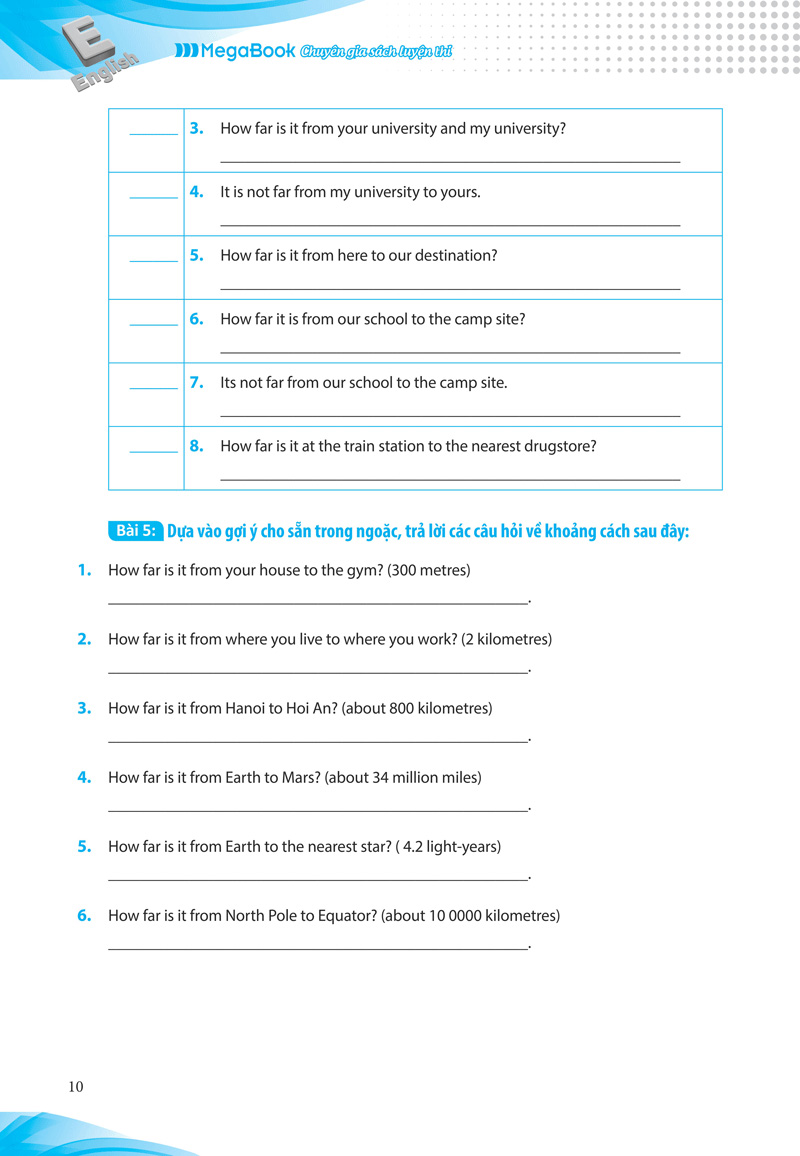 bộ luyện chuyên sâu ngữ pháp và bài tập tiếng anh 7 - tập 2 (chương trình mới) - Ảnh 10