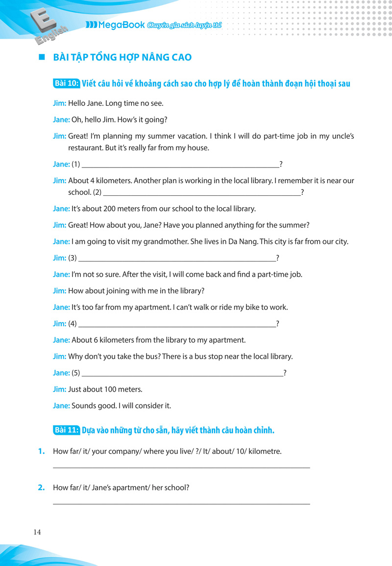 bộ luyện chuyên sâu ngữ pháp và bài tập tiếng anh 7 - tập 2 (chương trình mới) - Ảnh 14