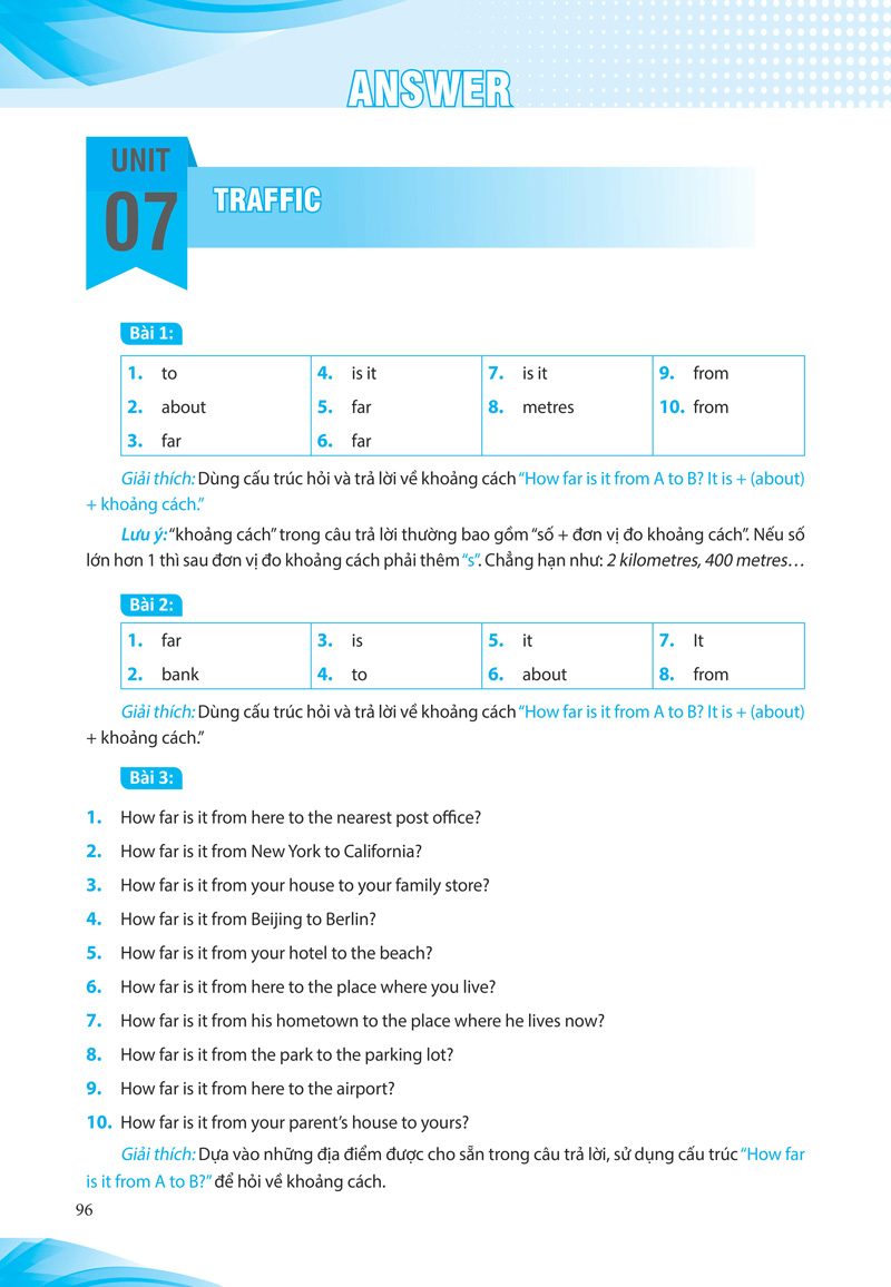 bộ luyện chuyên sâu ngữ pháp và bài tập tiếng anh 7 - tập 2 (chương trình mới) - Ảnh 18