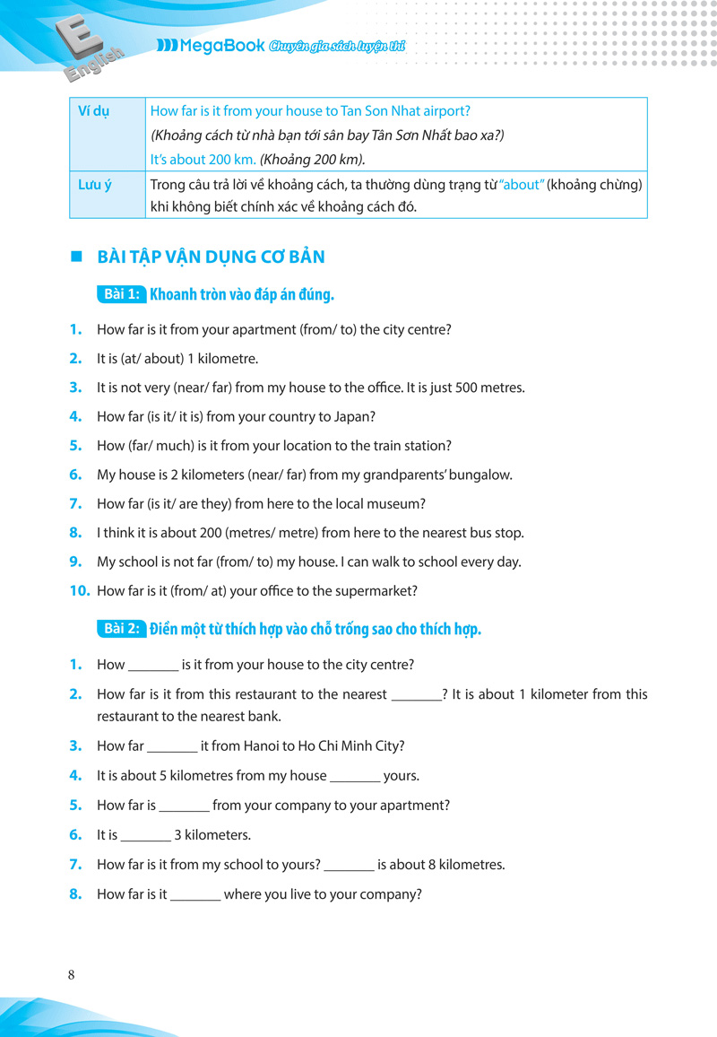 bộ luyện chuyên sâu ngữ pháp và bài tập tiếng anh 7 - tập 2 (chương trình mới) - Ảnh 8