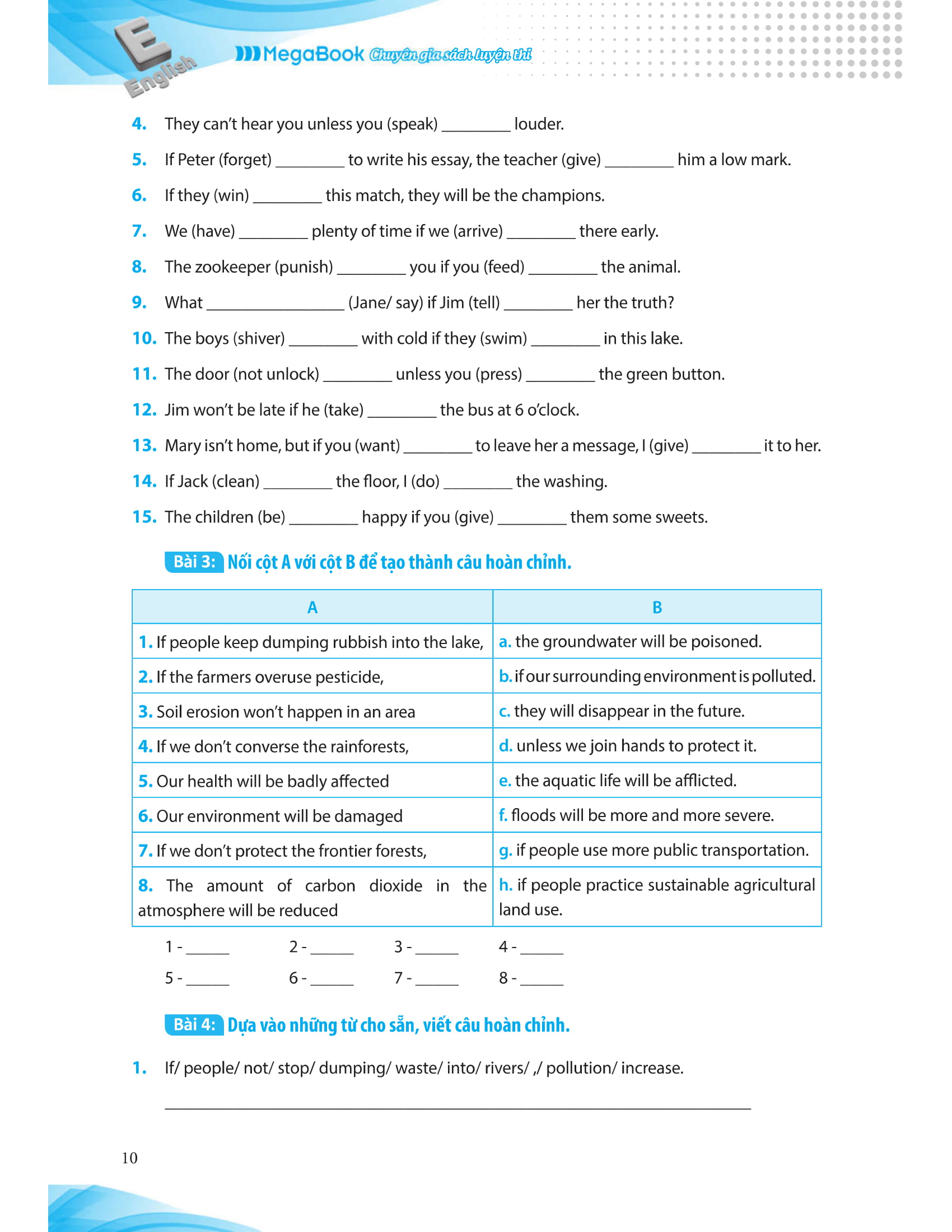 bộ luyện chuyên sâu ngữ pháp và bài tập tiếng anh 8 - tập 2 (chương trình mới) - Ảnh 10