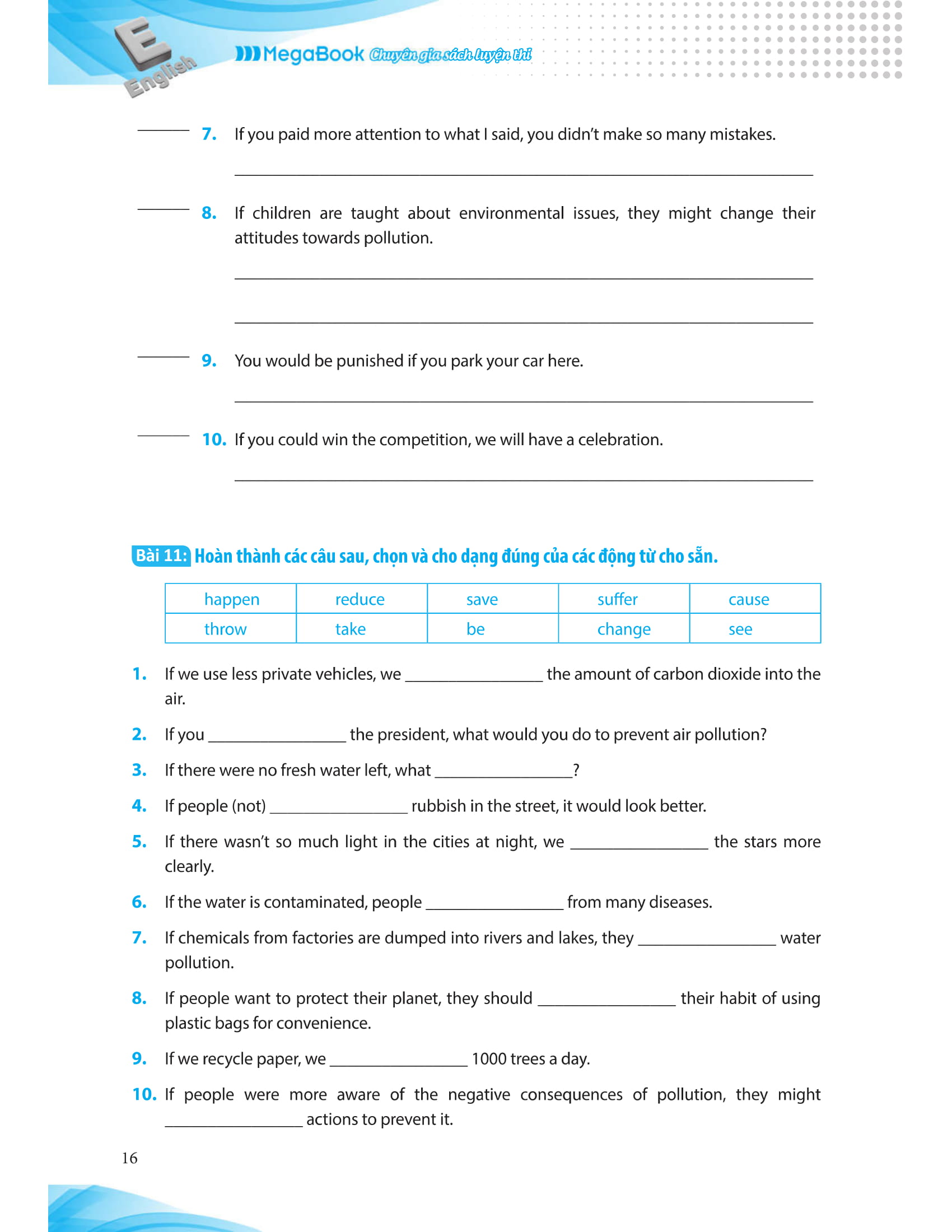 bộ luyện chuyên sâu ngữ pháp và bài tập tiếng anh 8 - tập 2 (chương trình mới) - Ảnh 16