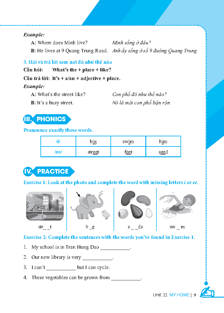 bộ luyện chuyên sâu ngữ pháp và từ vựng tiếng anh lớp 4 - tập 2 - Ảnh 6