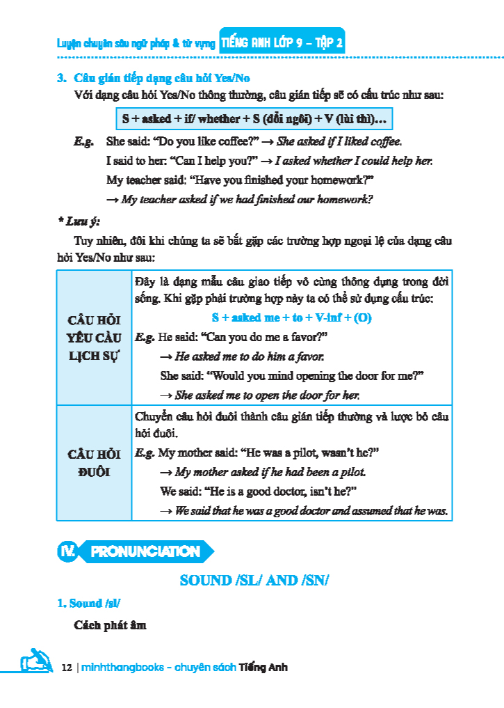 Bộ Luyện Chuyên Sâu Ngữ Pháp Và Từ Vựng Tiếng Anh Lớp 9 - Tập 2 (Tái Bản 2024) - Ảnh 11