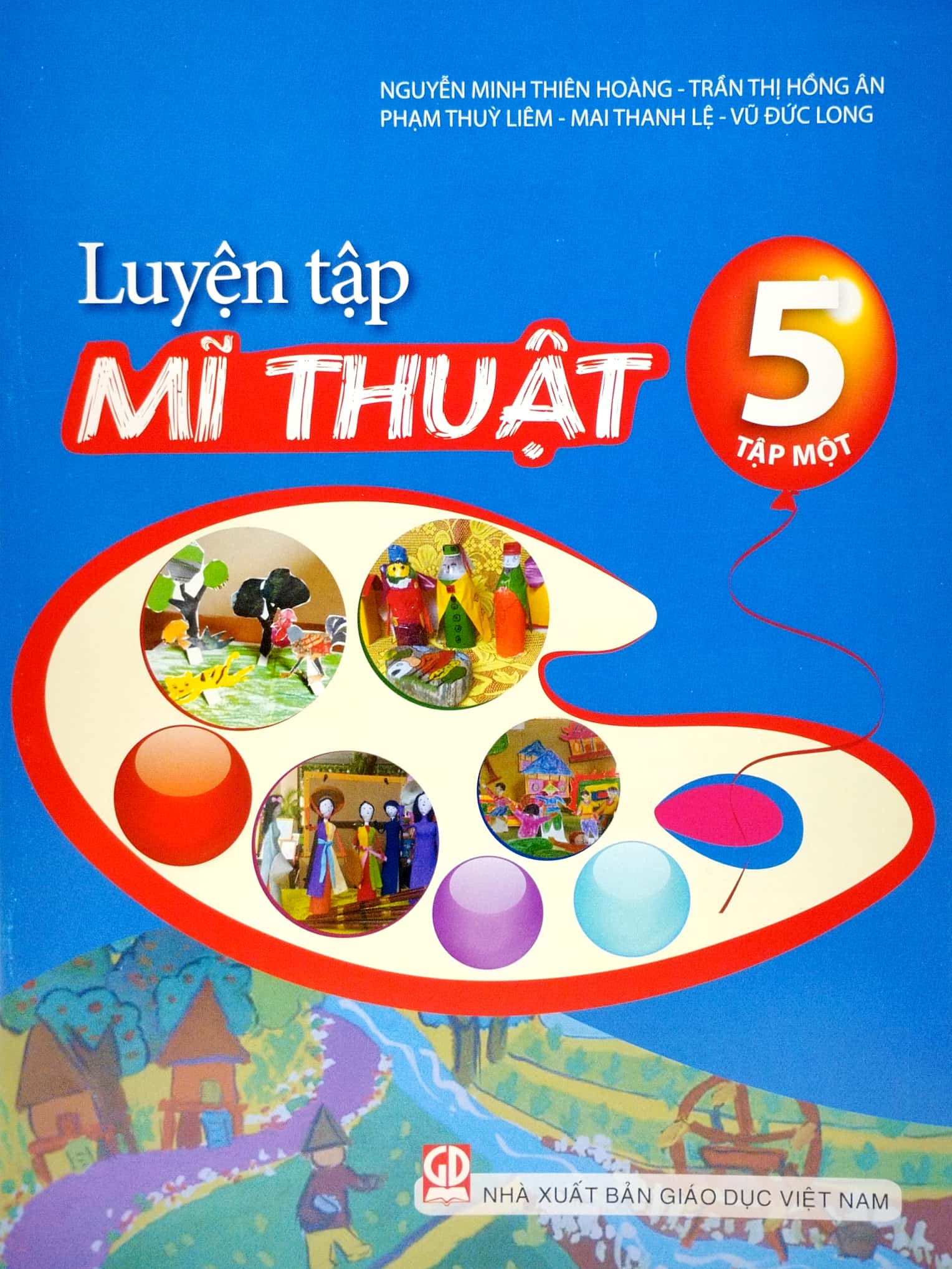 bộ luyện tập mĩ thuật 5 - tập 1 (2023) - Ảnh 2