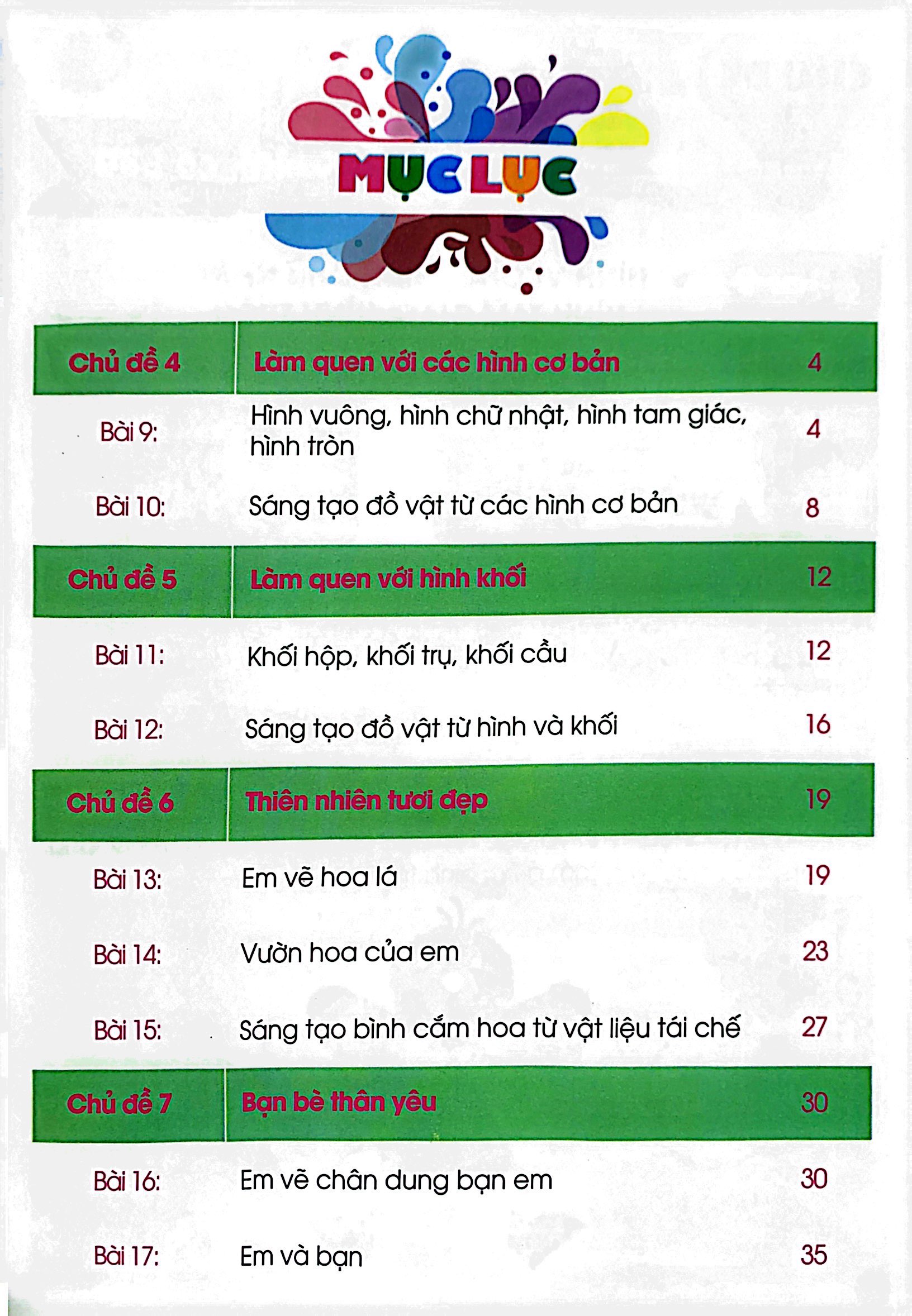 bộ luyện tập mĩ thuật (biên soạn theo chương trình giáo dục phổ thông mới) lớp 1 - tập 2 - Ảnh 4