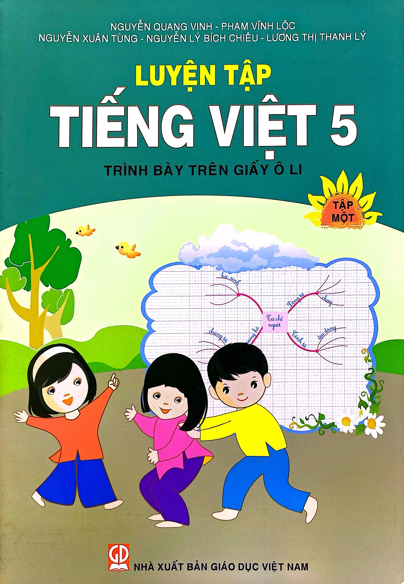 bộ luyện tập tiếng việt 5 - tập 1 (trình bày trên giấy ô li) - tái bản 2020 - Ảnh 3