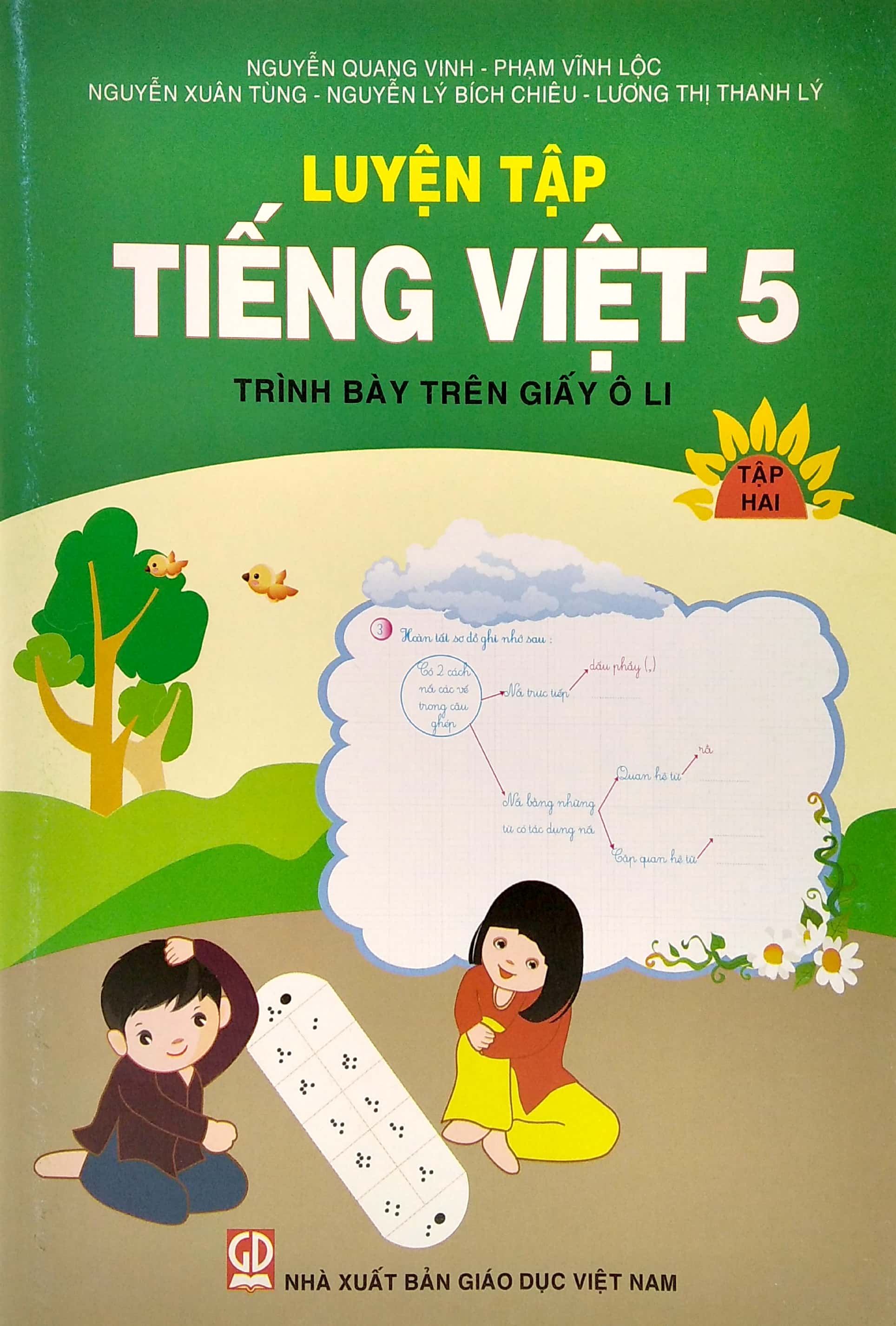 bộ luyện tập tiếng việt 5 - tập 2 (trình bày trên giấy ôli) - Ảnh 2