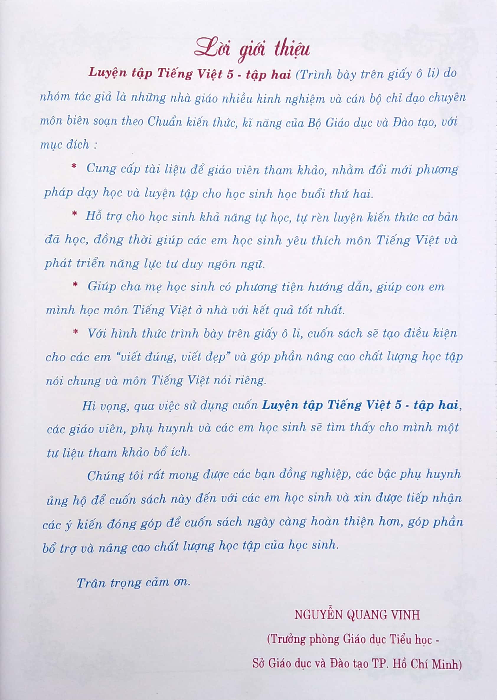 bộ luyện tập tiếng việt 5 - tập 2 (trình bày trên giấy ôli) - Ảnh 4
