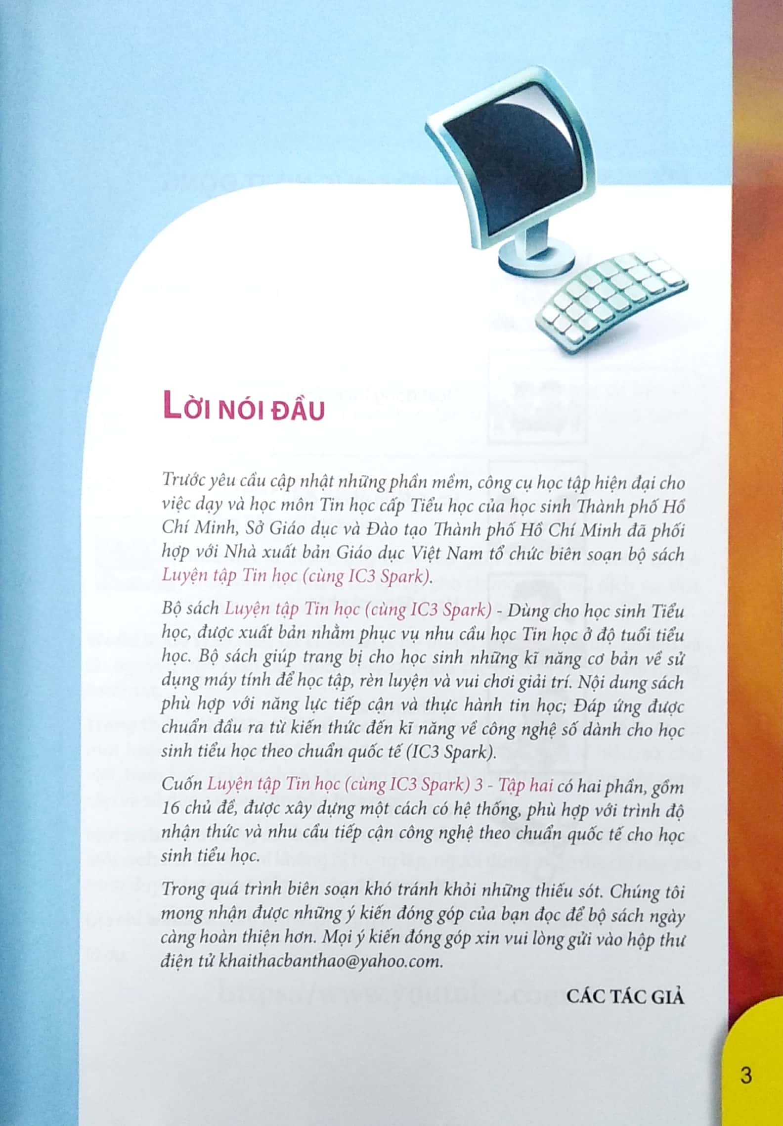 bộ luyện tập tin học 3 - tập 2 (cùng ic3 spark) (2021) - Ảnh 3