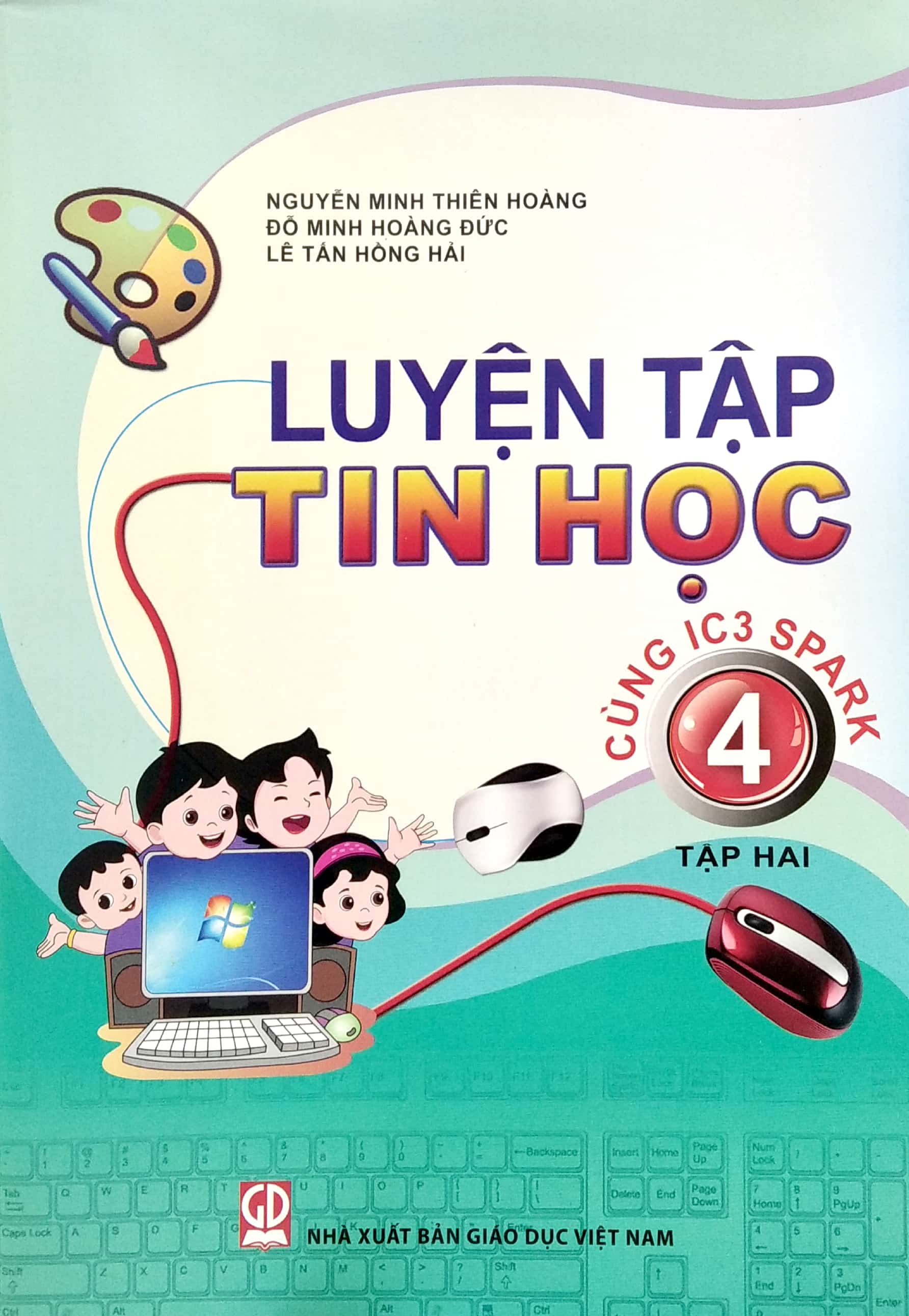 bộ luyện tập tin học 4 - tập 2 (cùng ic3 spark) (2021) - Ảnh 2