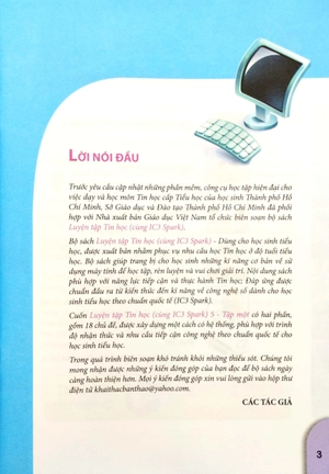 bộ luyện tập tin học 5 - tập 1 (cùng ic3 spark) (2023) - Ảnh 3