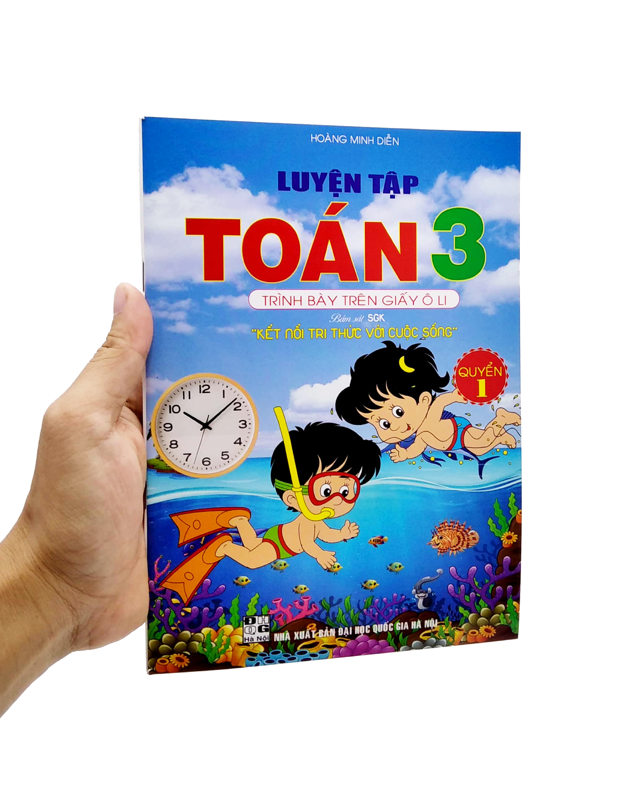 bộ luyện tập toán 3 - trình bày trên giấy ô li - quyển 1 (bám sát sgk kết nối tri thức với cuộc sống) - Ảnh 7