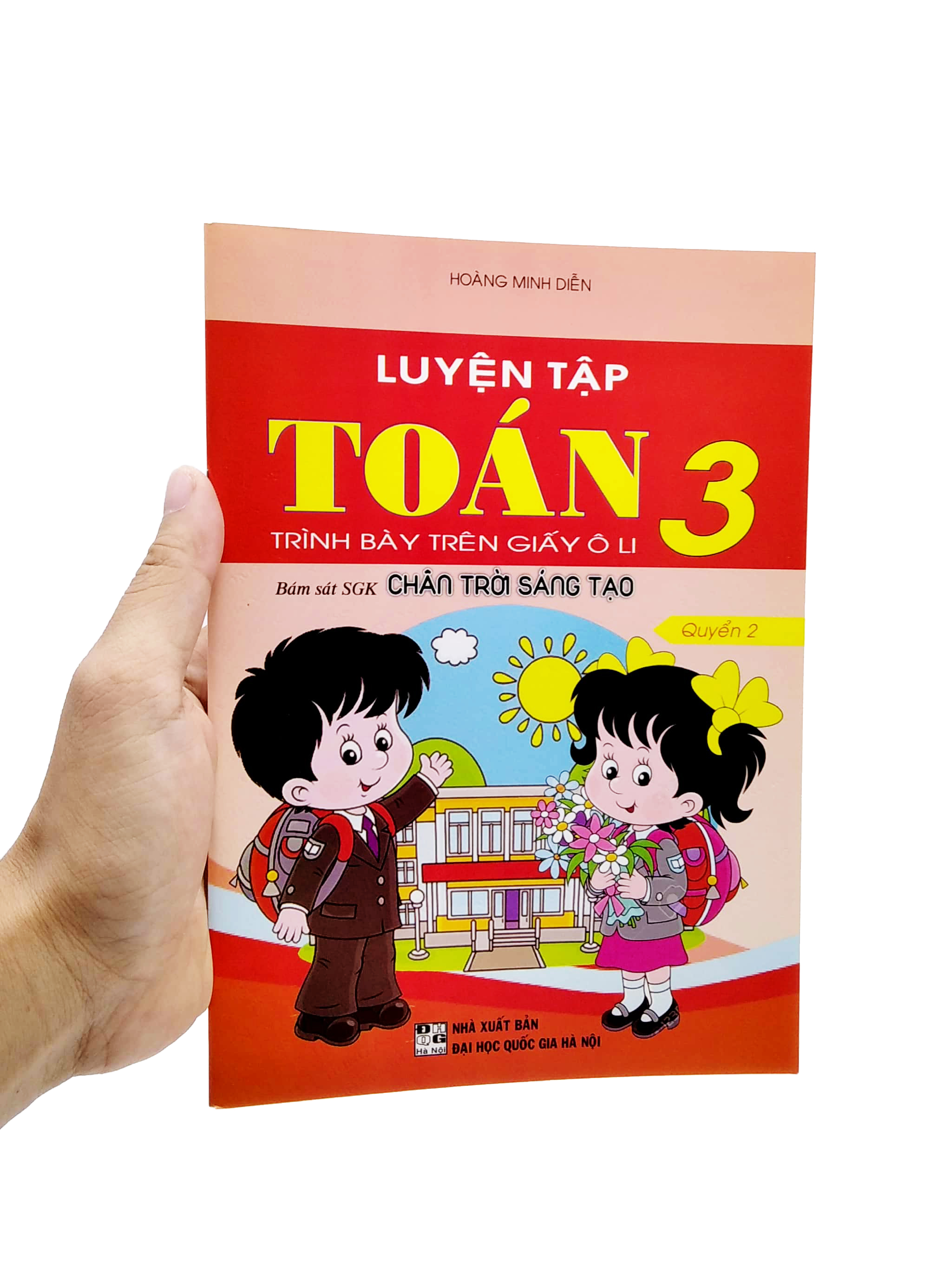 bộ luyện tập toán 3 - trình bày trên giấy ô li - quyển 2 (bám sát sgk chân trời sáng tạo) - Ảnh 7