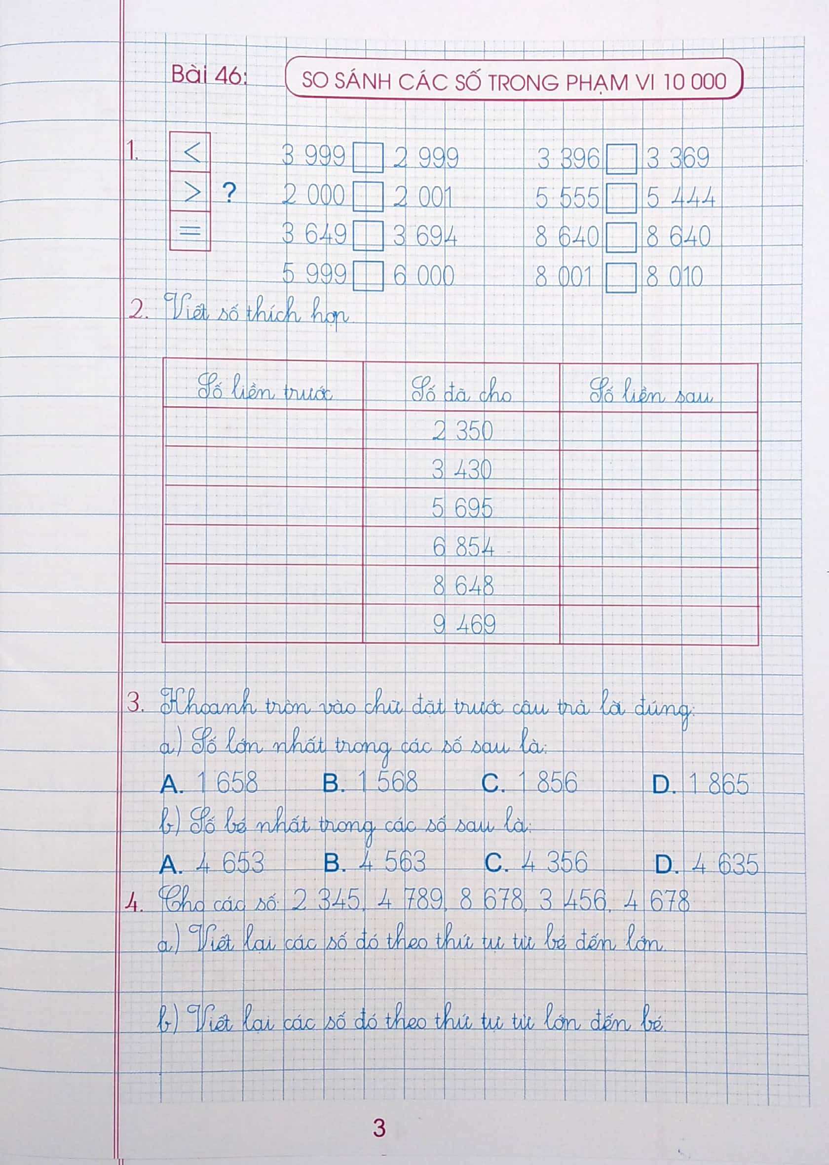 bộ luyện tập toán 3 - trình bày trên giấy ô li - quyển 2 (bám sát sgk kết nối tri thức với cuộc sống) - Ảnh 5