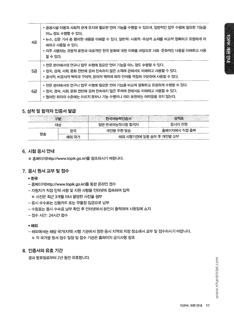 bộ luyện thi topik 1 - trình độ sơ cấp (kèm cd) - Ảnh 4