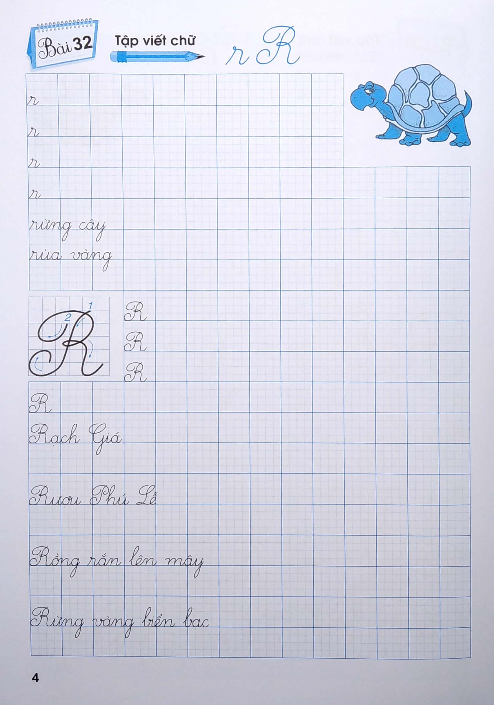 bộ luyện viết chữ đẹp lớp 2 - tập 2 - Ảnh 5