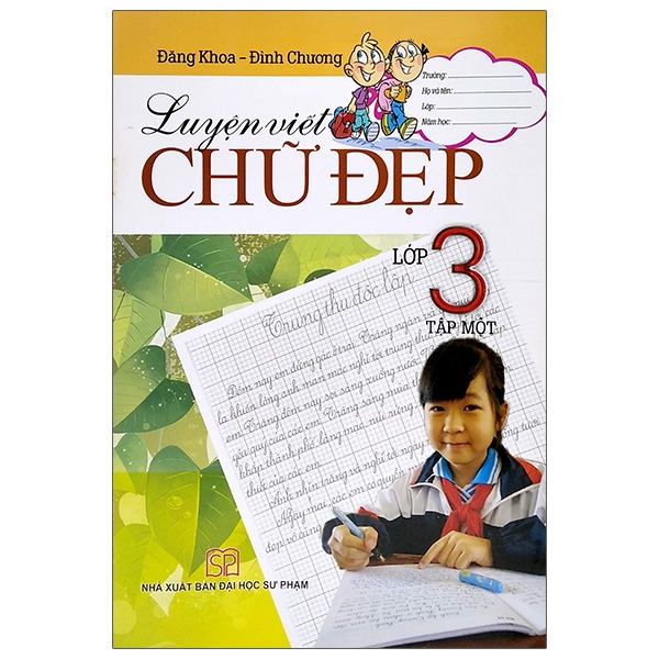 bộ luyện viết chữ đẹp lớp 3 - tập 1