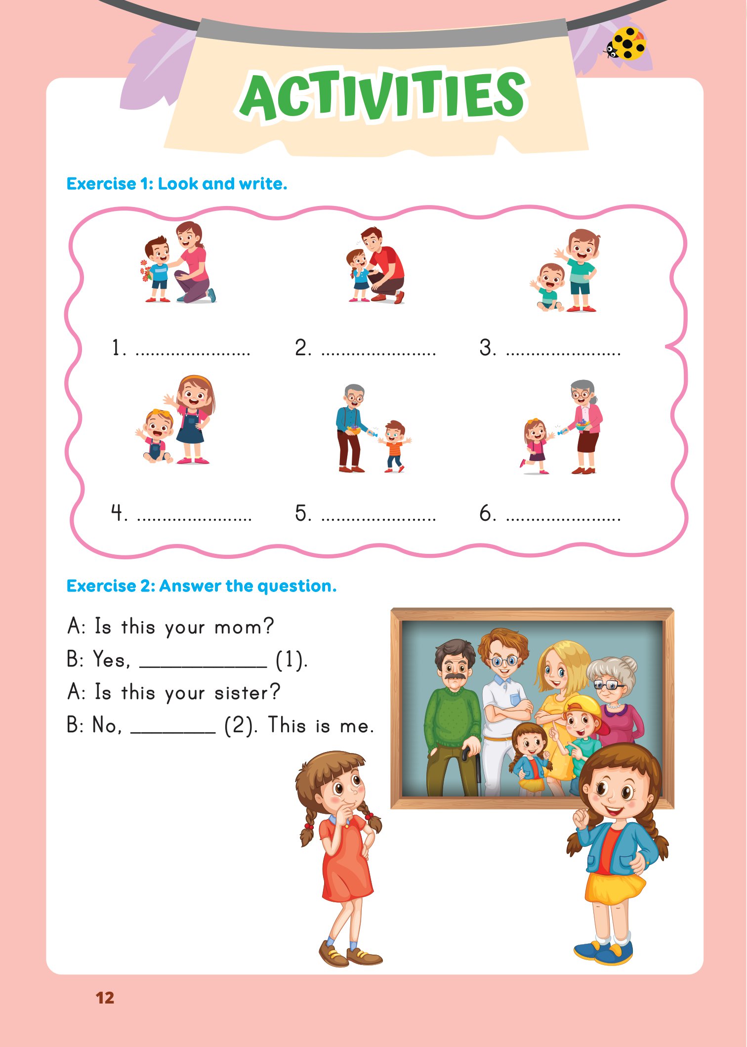 bộ luyện viết chữ đẹp từ vựng tiếng anh family and friends - national edition 2 - Ảnh 6