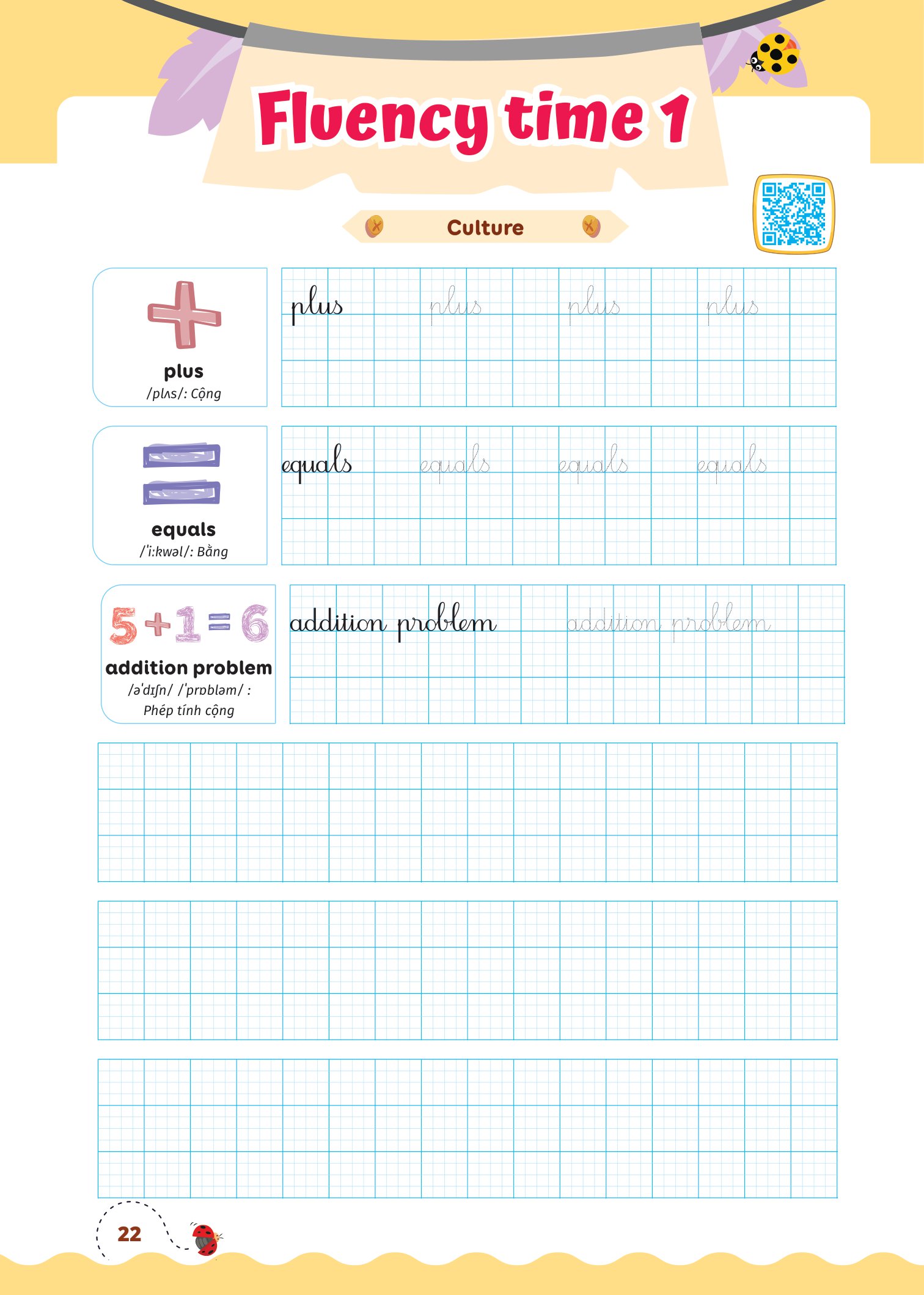 bộ luyện viết chữ đẹp từ vựng tiếng anh family and friends - national edition 2 - Ảnh 7