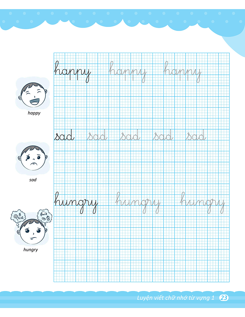bộ luyện viết chữ nhớ từ vựng 1 - Ảnh 6