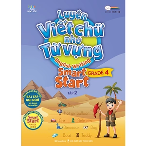 bộ luyện viết chữ nhớ từ vựng - english writing smart start lớp 4 - tập 2 - Ảnh 2