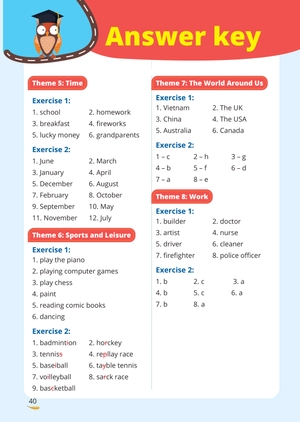 bộ luyện viết chữ nhớ từ vựng - english writing smart start lớp 4 - tập 2 - Ảnh 5