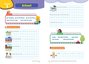 bộ luyện viết chữ nhớ từ vựng - english writing smart start lớp 5 - tập 1 - Ảnh 3