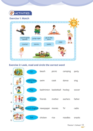 bộ luyện viết chữ nhớ từ vựng - english writing smart start lớp 5 - tập 1 - Ảnh 5