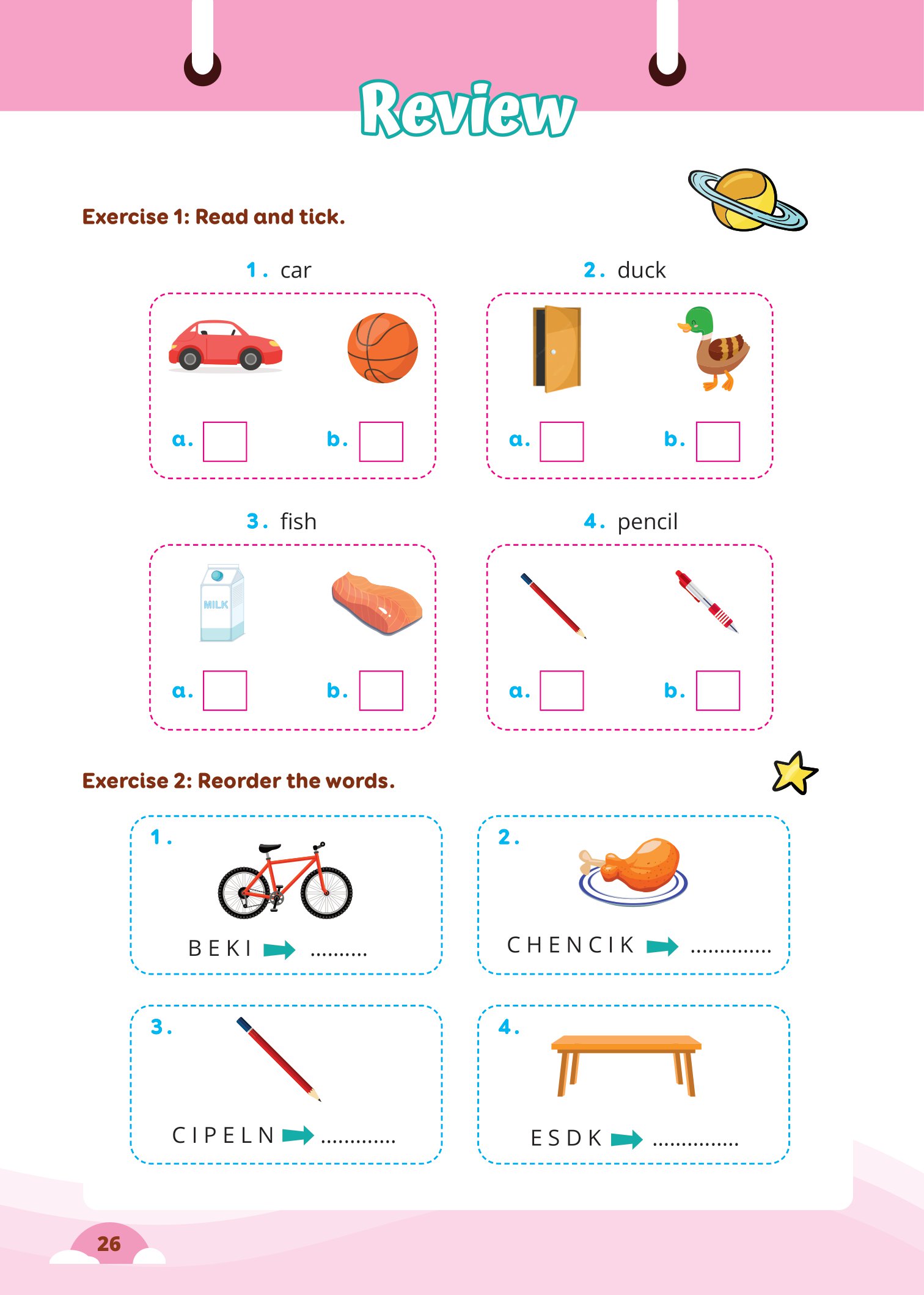 bộ luyện viết chữ từ vựng tiếng anh theo chương trình sách giáo khoa 1 (global) - Ảnh 6