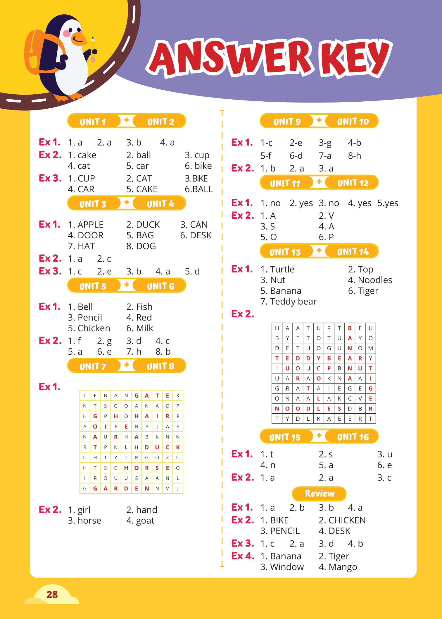 bộ luyện viết chữ từ vựng tiếng anh theo chương trình sách giáo khoa 1 (global) - Ảnh 7